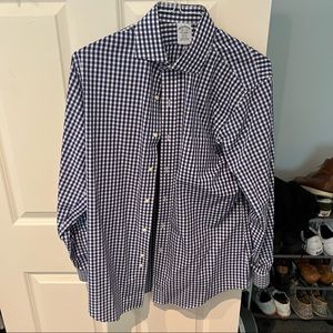 Brooks Brothers Gingham Dress Shirt